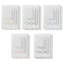  Ensemble de serviettes 100% coton festonné 100% coton ADORNIA-911615594-911615588