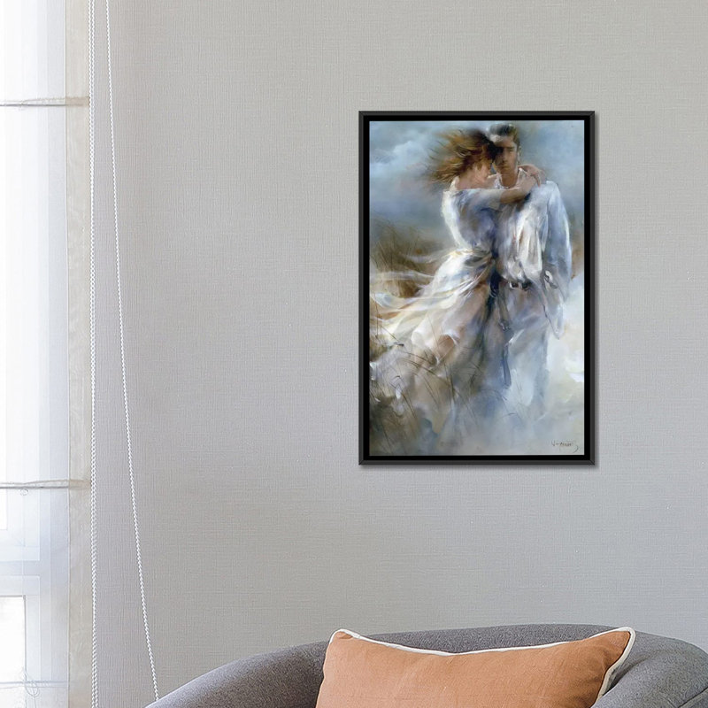 « private announcement », reproduction sur toile, H 26 po x l 18 po x P 1,5 po, Toile avec cadre noir, Pas de tapis