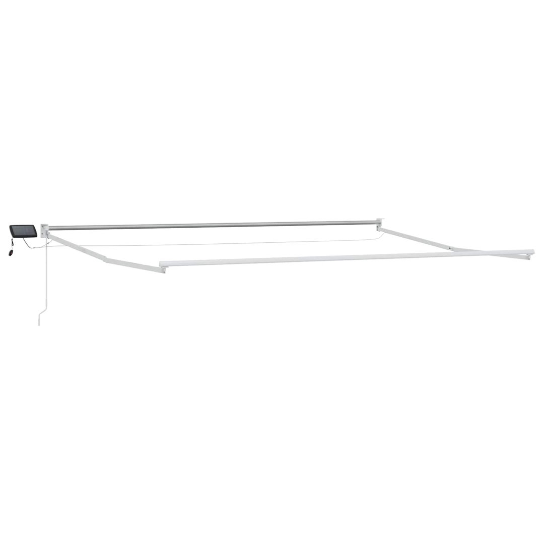 VidaXL Polyester Cover Retractable Patio Awning