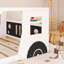 Lit plateforme classique en bois pleine grandeur en forme de voiture avec roulettes-1585196874-1585196885