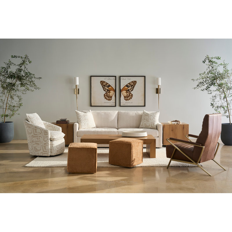 Cayson Lounge Chair, 7602 Cream
