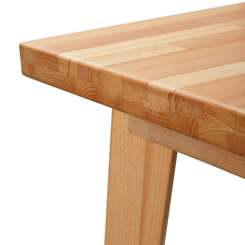 Rosalie coffee table, Beech heartwood