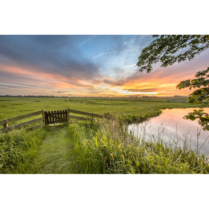 " Dairy Farm " by Creativenature_Nl, 12" W x 8" H