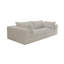 Canapé 78,87 po 2 places - blanc-958650637