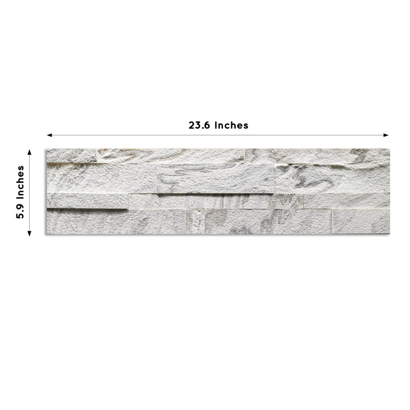 Pelez et collez de 5,9 po x L 23,6 po