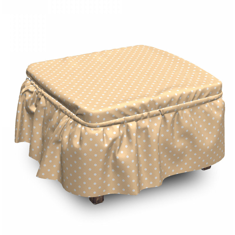 Housse pour repose-pieds print