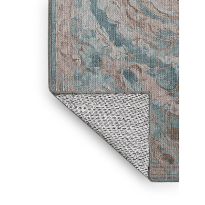 Tapis gris lavable à la machine