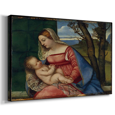 Madonna and Child (The Lochis Madonna)-Titian-Gallery Wrapped Canvas-c. 1508–1510