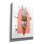  «Ice Cream 1» par Haley Knighten, art mural sur toile, 40 po x 54 po