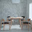 Oscar Beech Round Solid Wood Dining Table