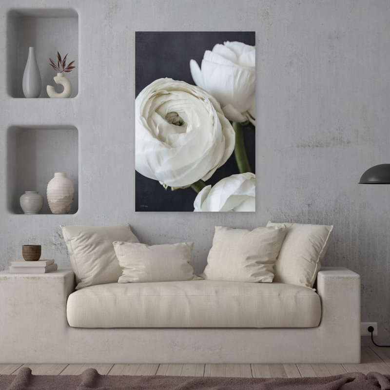 Refined Beauty II Contemporary Spring Flower Wall Art Print, 91.44cm H x 60.96cm W