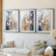 FLORAL Series CECLXII - Impression encadrée sur mesure de qualité supérieure - 3 pièces-298550324-298550320