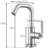 Single-Hole Single-handle Bathroom Faucet-55851191