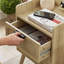 Table de chevet en bois manufacturé Sokin