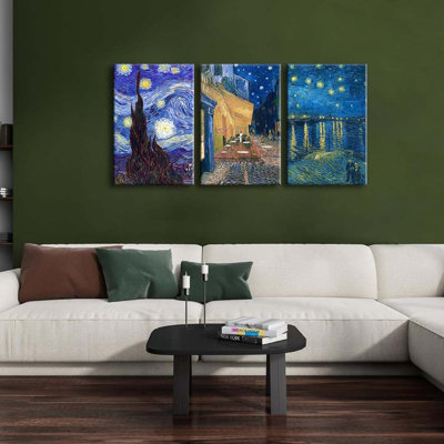 3 Piece Wrapped Canvas Print