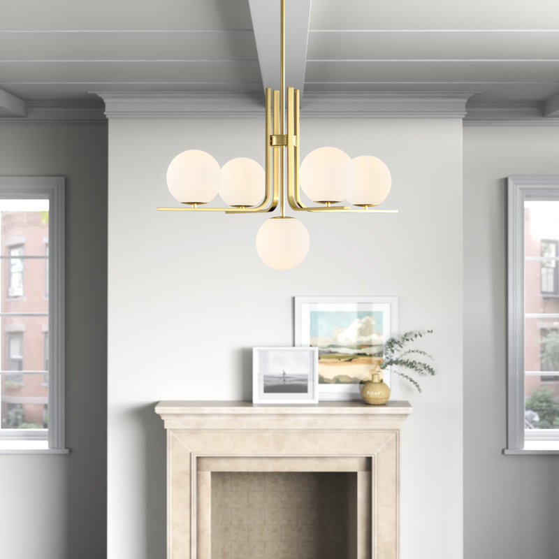 Kazu Iron 5-Light Chandelier