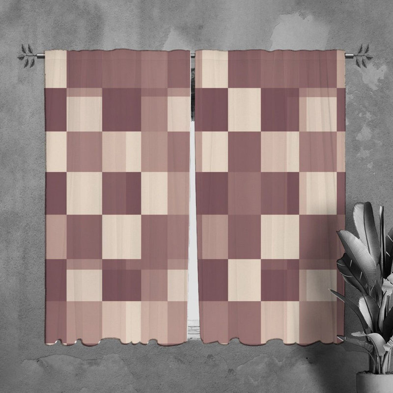 Paire de rideaux obscurcissant en polyester Daylia, L 20 po x L 82 po