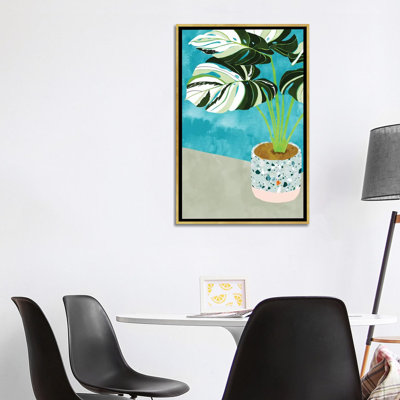 «Variegated Monstera Peinture» par 83 Oranges - reproduction