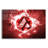 'Crypto Eclipse Avalanche Avax' by Epic Portfolio, Acrylic Glass Wall Art-983601507