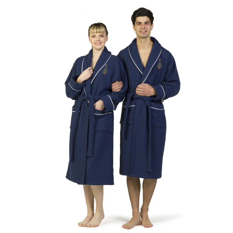 Peignoir X'Mas, S / M, Bleu marine