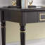 Bureau simple noir de style américain-748378034