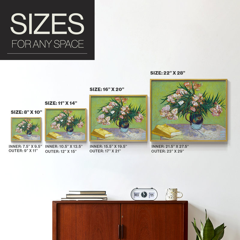 Oleanders -Framed Print - Restickable