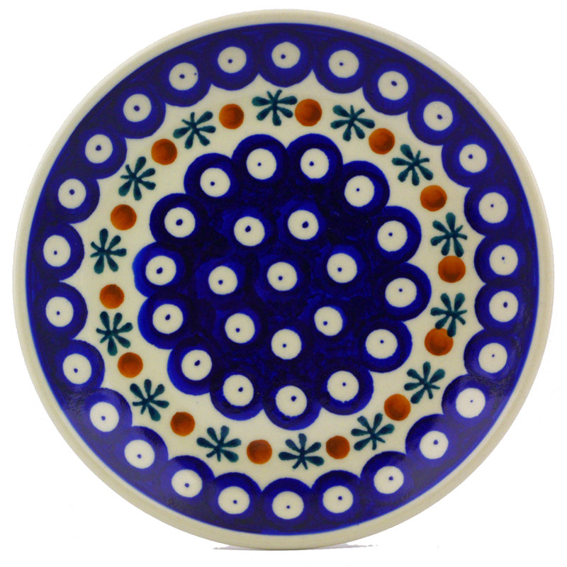 Assiette plate 7 po en céramique