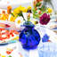 Hibiscus Glass Vase-127390965-30058365