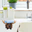 Porte-savon en résine rustique Woodland Whimsical Moose