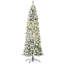 Sapin de Noël artificiel enneigé 7,5 pi