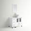 Ensemble de meuble-lavabo simple 36 po avec miroir Wellbrock