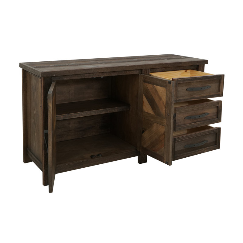3 Drawer, 2 Door, Buffet