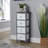 Rilana Fully Assembled 4 Drawer Grey and White Chest Storage Unit