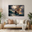 Art mural noir nautique traditionnel maritime-2084918701