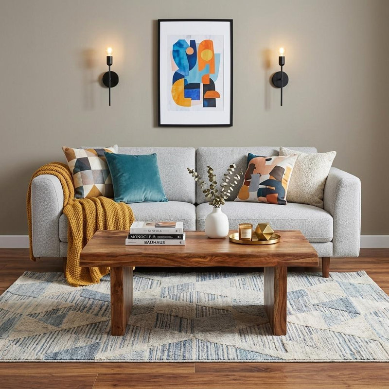  Table basse 51 po, Light Brown