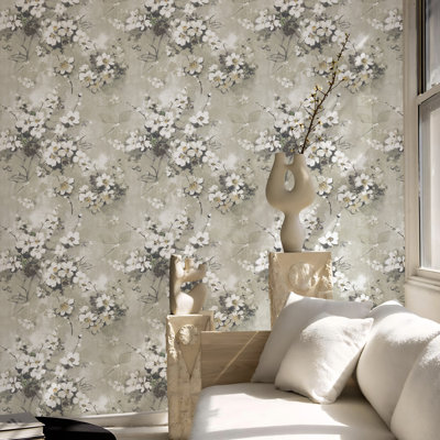  Sukha Floral Wallpaper