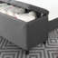 Lit plateforme tapissier avec rangement Schreffler-1826418633