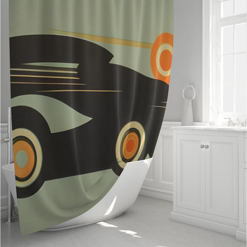 Rideau de douche Cordelie, H 72 po x l 70 po