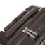 14 "/ 20" 2 pièces / ensemble dans un bagage à roulettes en ABS, avec serrure à combinaison et ouverture avant, étui à cosmétiques 14 "(brun)-130173821-130173823