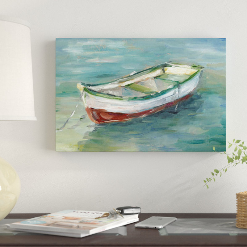 « par the shore i », impression sur toile, H 12 po x l 18 po x P 1,5 po, Toile tendue, Pas de tapis