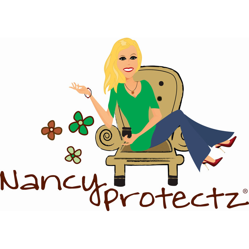 Protecteurs de plancher NancyProtectz, la chaussette de mobilier originale (moyenne), Blanc