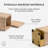 Solid Wood Pen Holder with 2 Coasters-1004160196