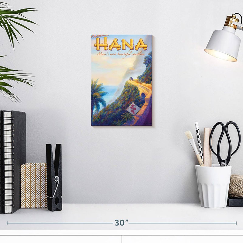 Aime visite Hana, H 12 po x l 8 po