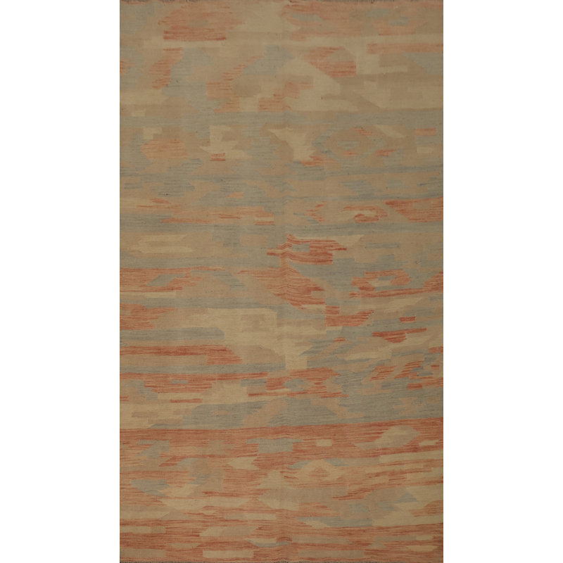 Tapis kilim en laine à tissage plat Modern