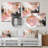 Glam Abstract Wall Decor on Metal-174243997