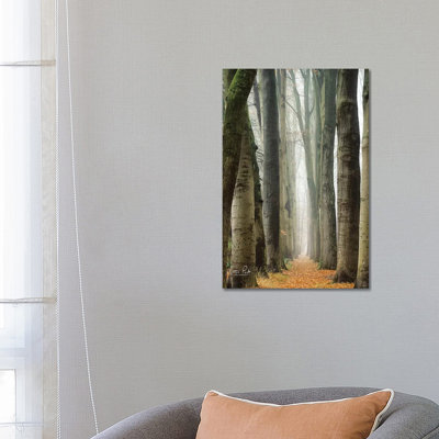 Narrow Alley In The Netherlands by Martin Podt - Wrapped Canvas Print