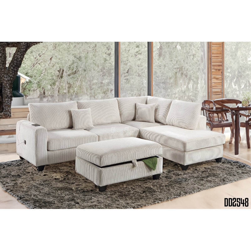 Accoudoirs ronds 106 po Eanore