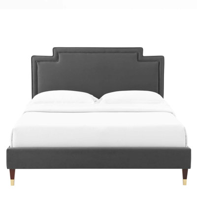 Modway Liva Performance Velvet Bed