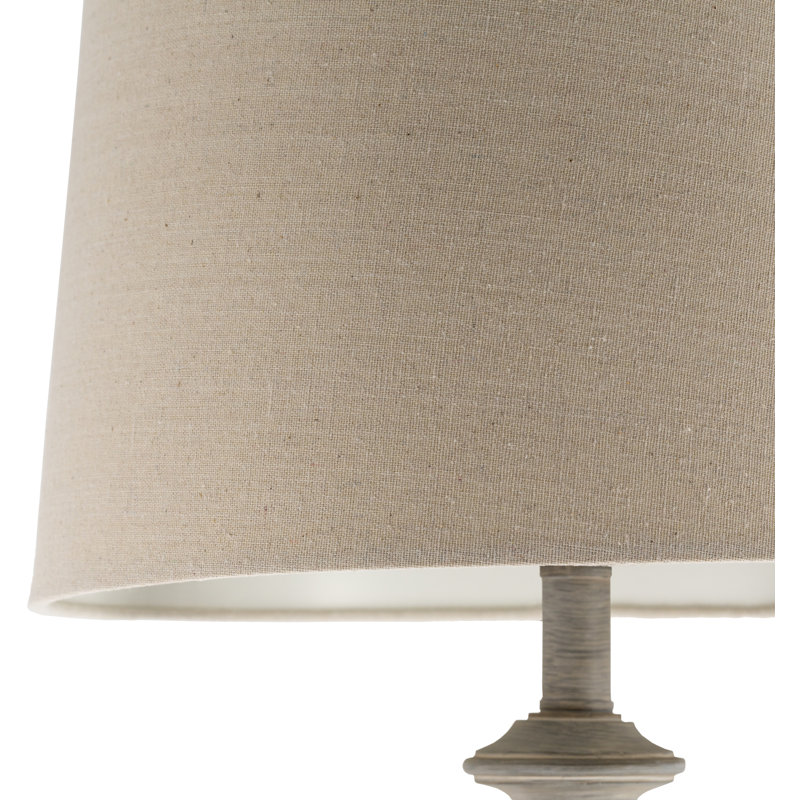 Crewkerne 59'' Gray Traditional Floor Lamp