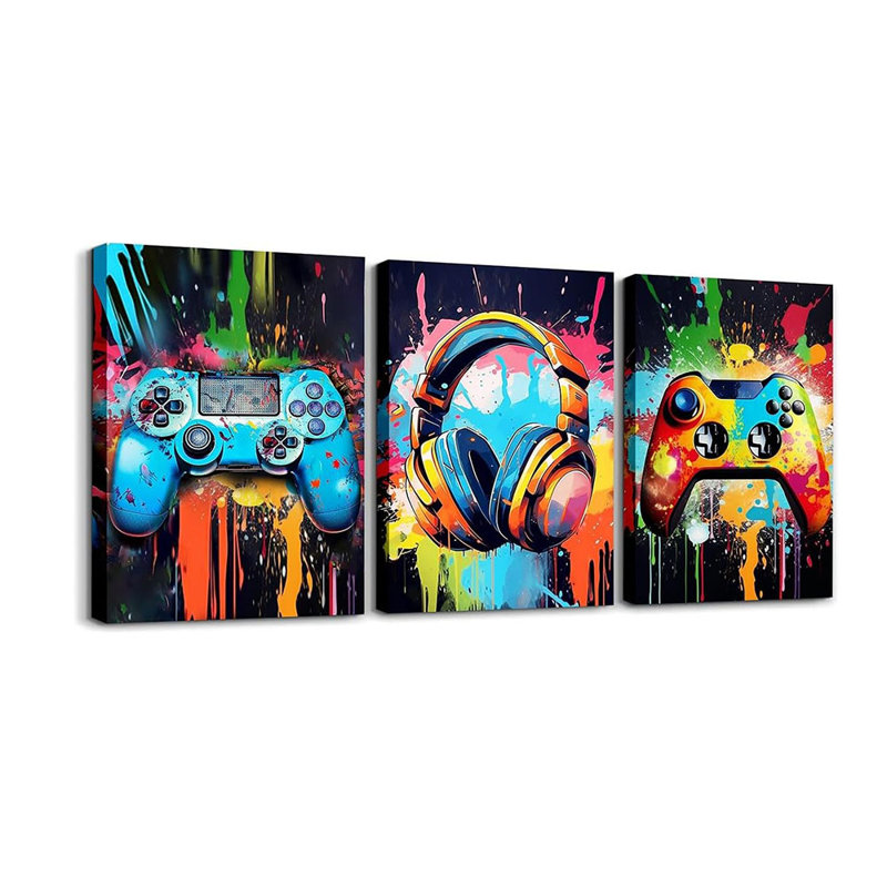 3 Piece Wrapped Canvas Print